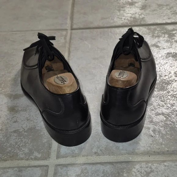 Bally Men's VERONA Black Leather Dress Shoes - Picture 5 of 11